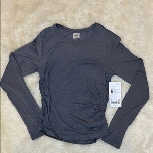 Athleta Slate Long Sleeve Blouse
